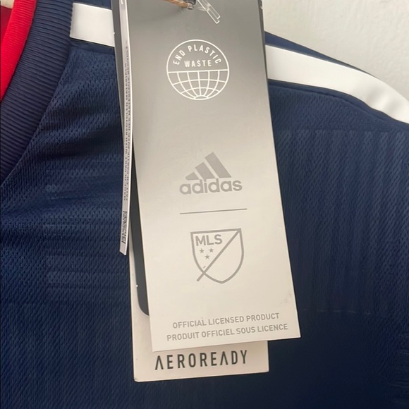 Adidas New England Revolution Soccer Jersey - Navy - Picture 4 of 8